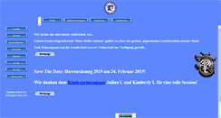 Desktop Screenshot of blau-weisse-funken.de